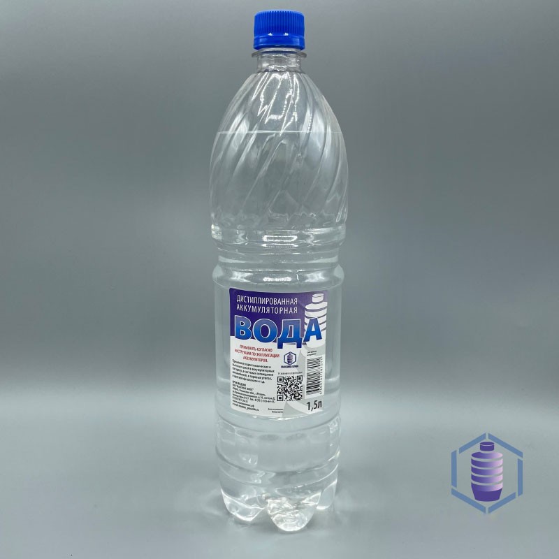 Дистиллированная вода 1.5 л