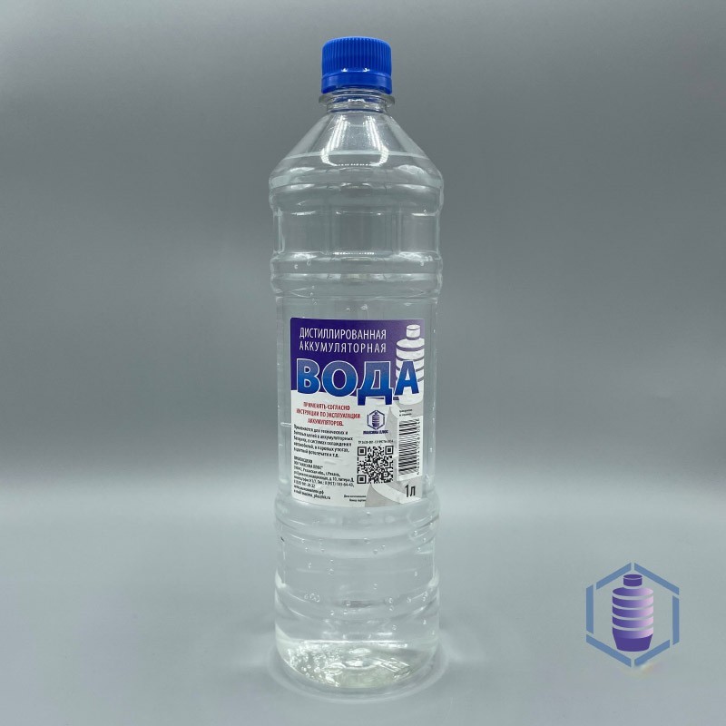 Дистиллированная вода 1.0 л